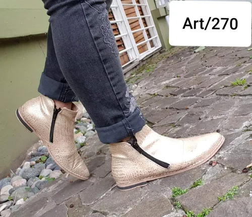 Botas Art 270 Doradas
