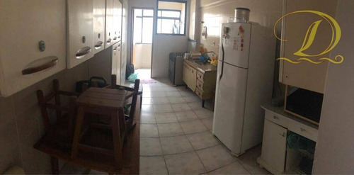 Imagem 6 de 10 de Apartamento De 2 Quartos Com Sacada, Elevador E Garagem À Venda Em Praia Grande, Aceita Financiamento Bancário!!! - Ap4487