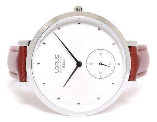Reloj De Moda Lorus Modelo: Rn435ax8 Color de la correa Vino