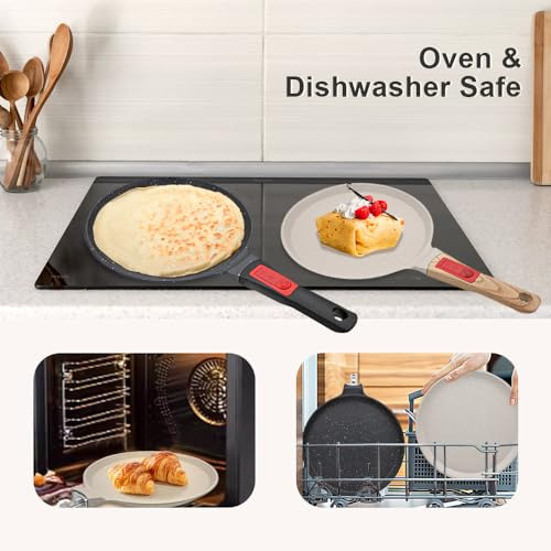Sartén Antiadherente Para Crepes Con Mango Desmontable, Alum