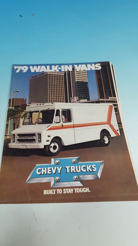 Antiguo Catalogo Original En Ingles De Chevy Trucks
