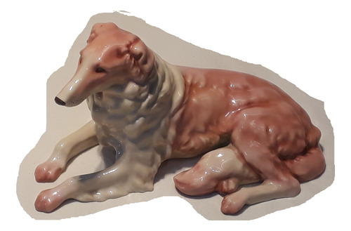 Adorno Figura De Porcelana Perro Perrito Bone China Vintage