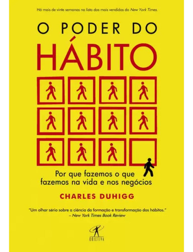 Livro O Poder Do Hábito - Charles Duhigg