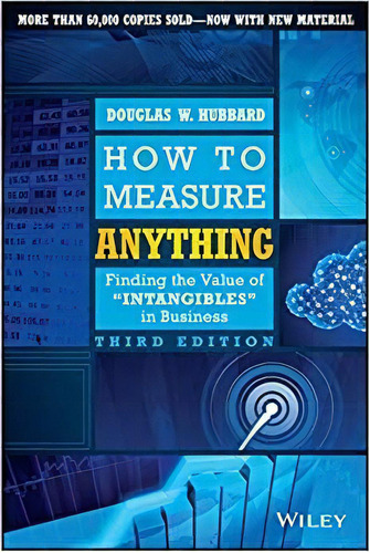 How To Measure Anything: Finding The Value Of Intangibles I, De Douglas W. Hubbard. Editorial Wiley; 3er Edición 17 Marzo 2014) En Inglés