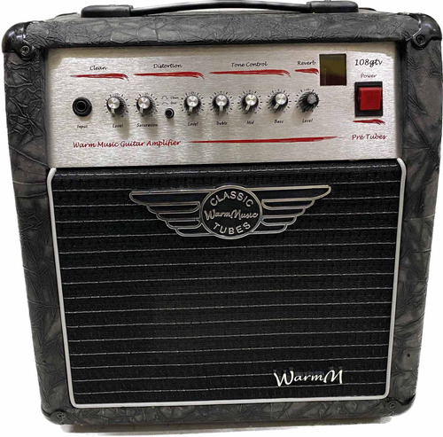 Amplificador Warm Music 108gtv Guitarra Valvulado Mostruario