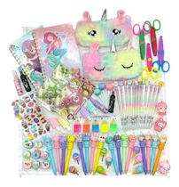 Comprar Kit Papelaria Criativa Fofa Divertida Kawaii Liccil Caixa 15 Itens Criativos Material Escolar