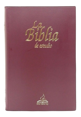 Biblia Dios Habla Hoy Estudio Deuterocanónicos Tapa Vinil