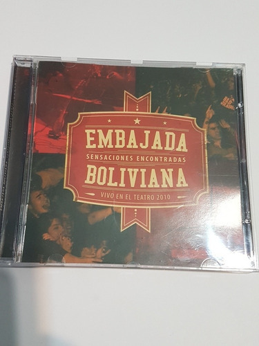 Embajada Boliviana - Sensaciones Encontradas - Cd Usado 