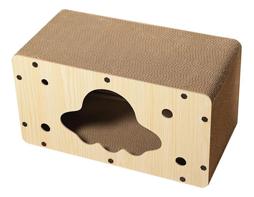 Cat Scratcher Box Lounge Scratch Board Cartón Corrugado