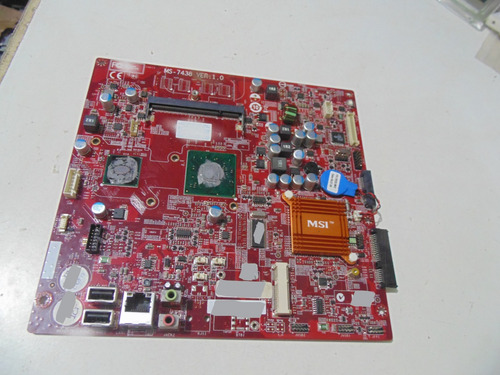 Placa-mãe Para Pc All In One Msi Ms-6638 Ms-7438 Ddr2 (Usado)