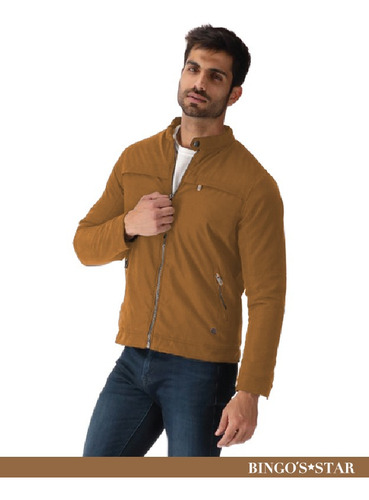 Chamarra Piel De Durazno Para Hombre Tallas Especiales