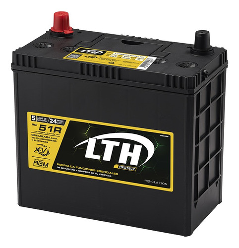 Batería Lth Agm Renault R5l 1975 - 1984 - L-51r-410