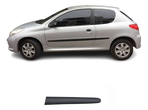 Peugeot 207 3 P 08/17 Bagueta Guard Izquierdo   Para Pintar 