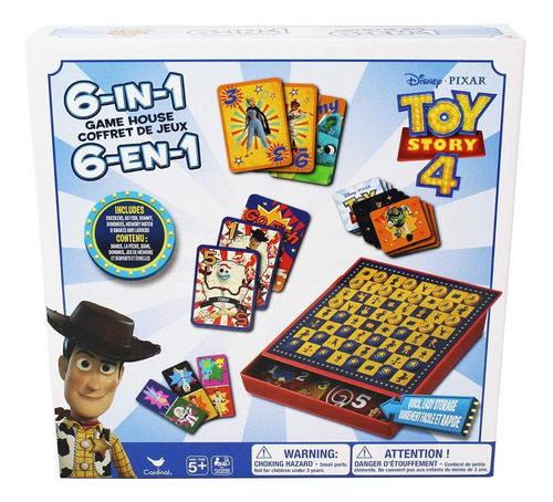 Tablero De Juegos 6 En 1 Toy Story 4, 6052357