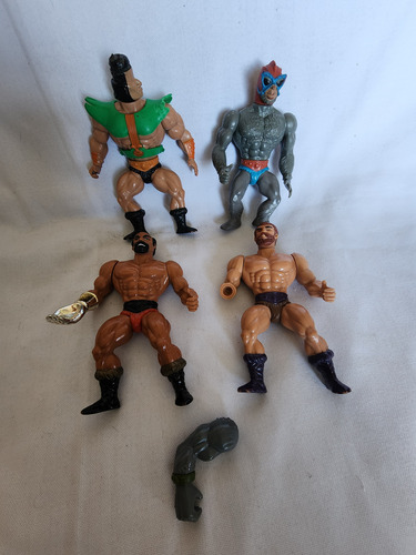 Lote De 4 Figuras Motu Masters Off The Universe Coleccion (Usado)