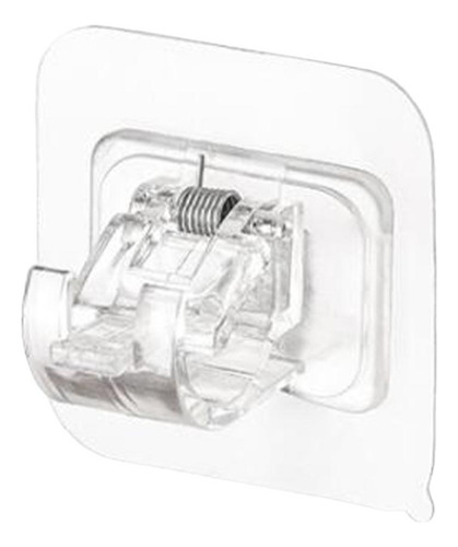 4 Soportes De Barra De Cortina Hardware Puertas Transparente