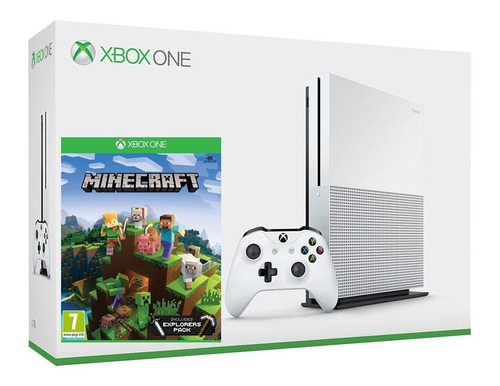 Consola Xbox One S 500gb + Juego Minecraft +  Control