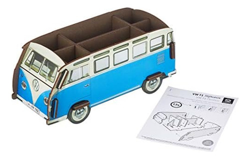 Pencil Holder For Vw Bus T1 blue