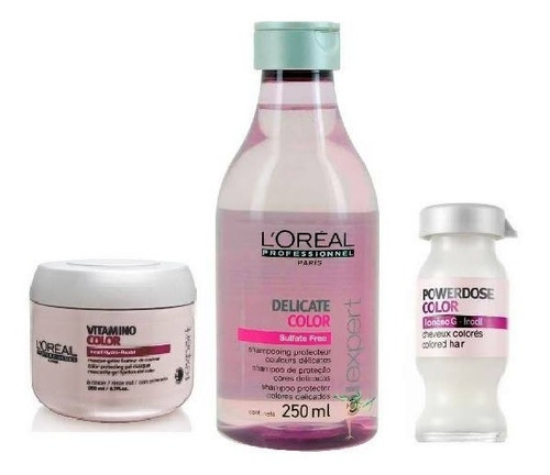 Shampoo, Acondicionador Loreal Profesional Vitamino Color