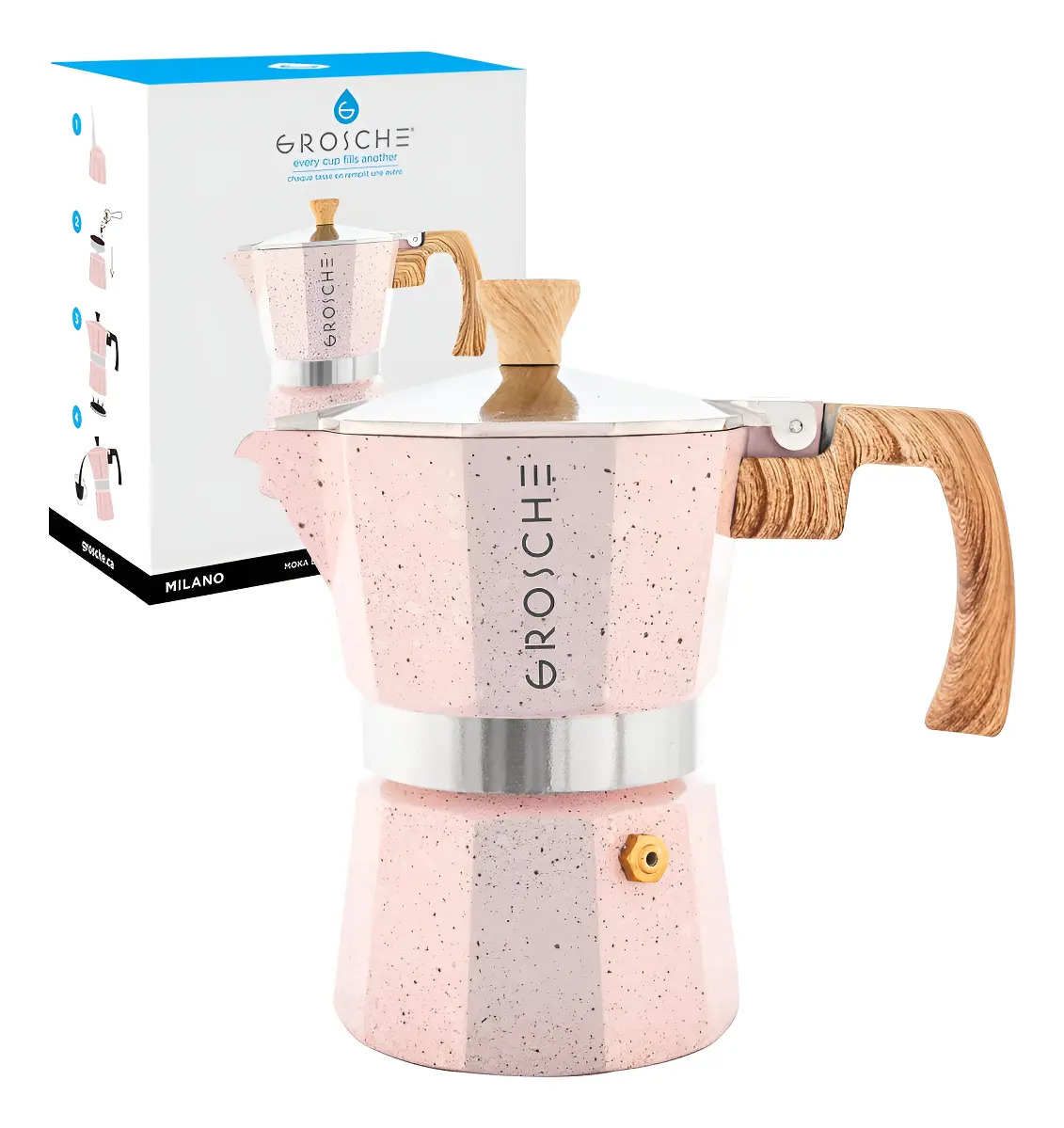 Milano Moka - Cafeteira de cozinha, cafeteira, cafeteira grega