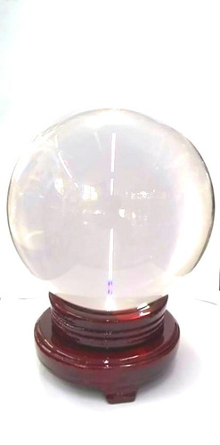 Esfera O Bola De Cristal Chica Para Adivinación - 8 Cms
