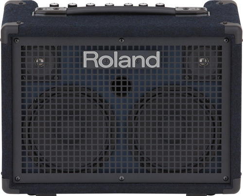Amplificador Roland Kc-220 P/teclado, Estereo A Pilas Color Negro