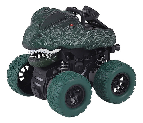 Coche Retráctil Con Forma De Dinosaurio En Forma De U, 3 Coc