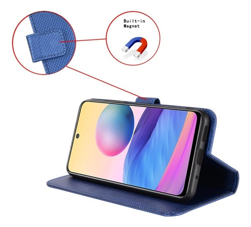 Estuche Estilo Diamante For Zte Nubia/blade, Con Tarjetero