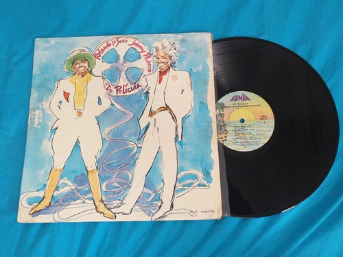 Rolando Laserie Johnny Pacheco De Película Lp Fania 1982 Usa