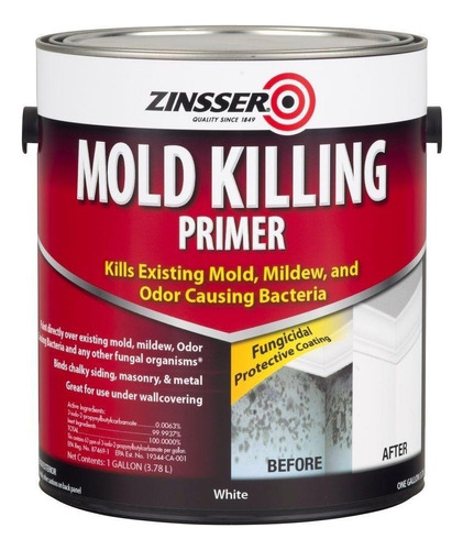 Pintura Antihongo Primer Mold Killing Zinsser 3,78