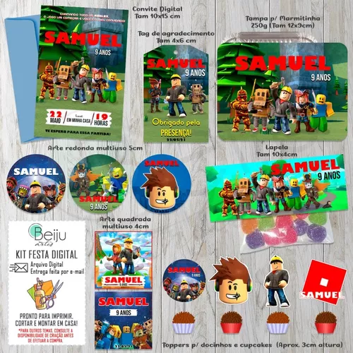 Kit Digital Roblox Envio + Rápido Arquivos Atualizado