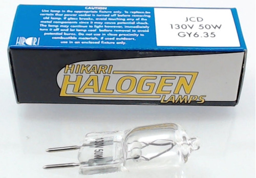 Higuchi Jcd Bi-pin Bombilla Halogena Base Gy. V
