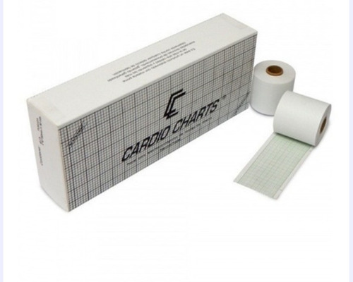 Papel Para Ecg 45 Mm X 30 Mts Cardiocharts 