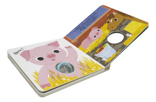 Little Me Chacoalhe-me! O Patinho e Seus Amigos, de Igloo Books Ltd. Editorial Happy Books, capa dura em português, 2021