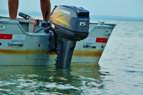 Motor De Popa Yamaha 15hp Gmhs 2 Tempos