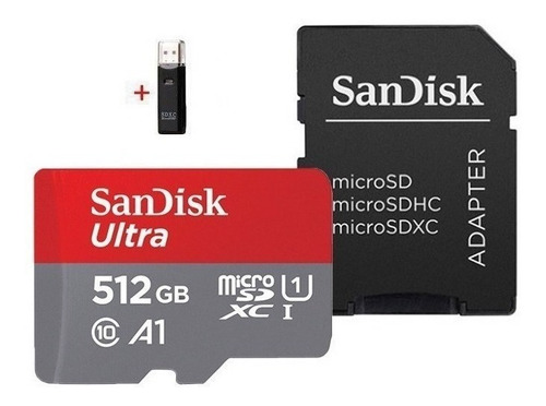 Sandisk Ultra 512 Gb Micro Sd 100 Mb/s A1 / Nintendo Switch