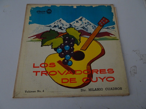 Los Trovadores De Cuyo - Volumen 4 - Vinilo Argentino 