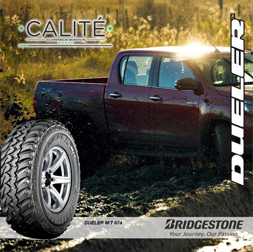 265/65 R 17 Bridgestone 65r17 Dueler M/ T 674 Envío + Cuotas