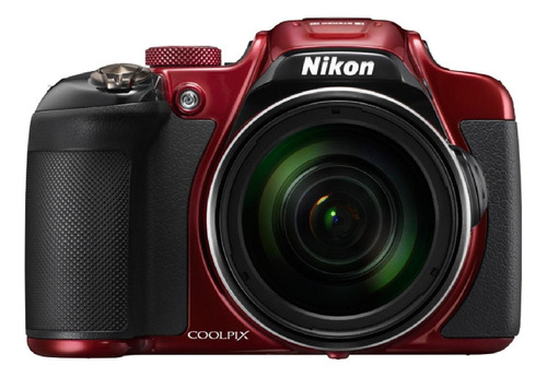  Nikon Coolpix P610 compacta color  rojo