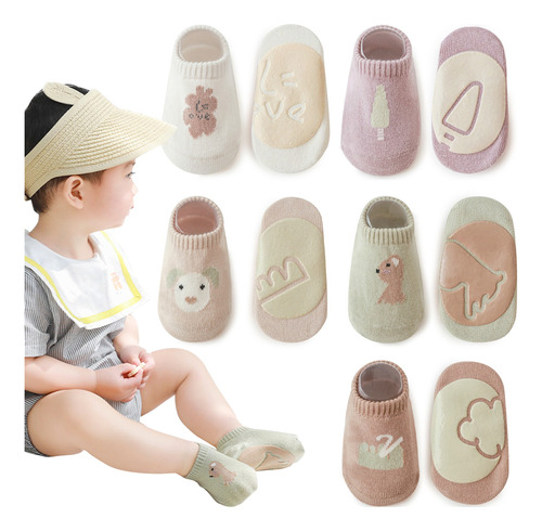 Calcetines Para Bebe Niños De Algodón Ropa De Debe 5pares 