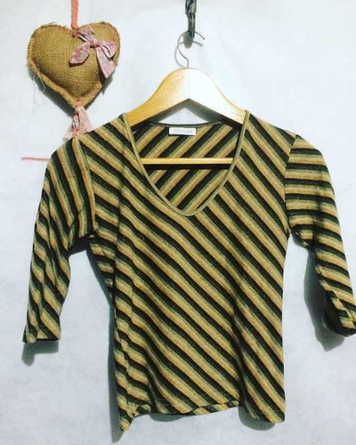 Remera 3/4 Cuesta Blanca
