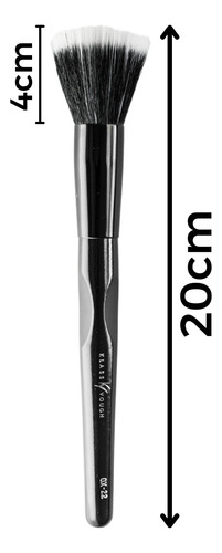 Klass Vough Pincel Onix Line 22 Duo Fiber Para Acabamento
