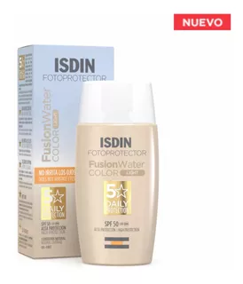 Fotoprotector Isdin Fusion Water Color Light Spf 50