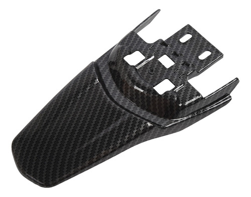 Patrón De Fibra De Carbono Protector Del Guardabarros Traser