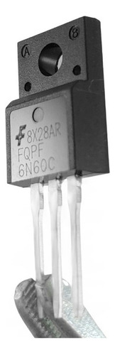 Fqpf6n60c Fqp6n60c 6n60c Transistor Mosfet 600v 5,5a