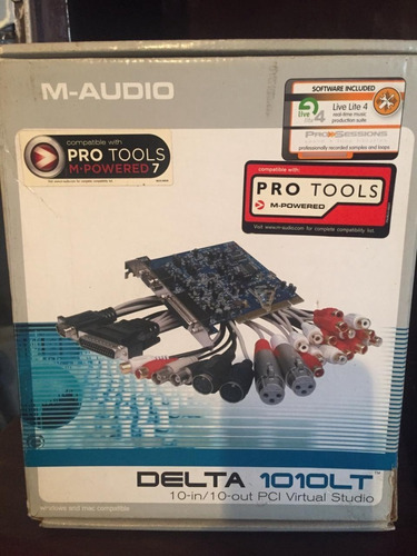 M Audio  2 Tarjetas Delta 1010 Lt