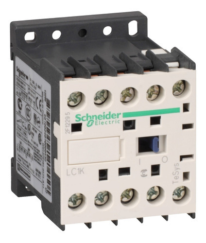 Contactor Schneider 3p 6a C/bobina 220vca+ 1na Lc1k0610m7