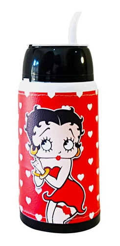 Imagen 1 de 2 de Mate Listo Plastico Automate Autocebante Cuero Betty Boop