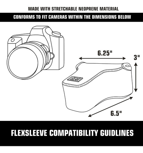 Usa Gear Flexarmor X Slr Dslr Camera Case