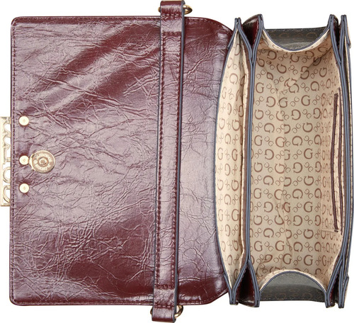 Bolsa Guess Coralie Con Cadena Crossbody Mujer Cuero